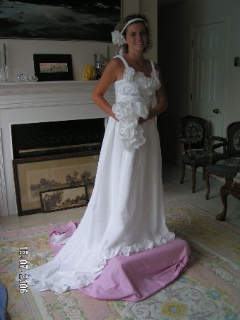 Toilet Paper wedding dresses for the ultimate redneck wedding