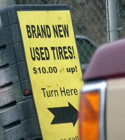 brand new used tires